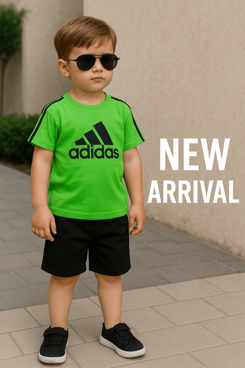 Cool Champ Look – Green Tee with Jeans & Shorts Combo - Weariums