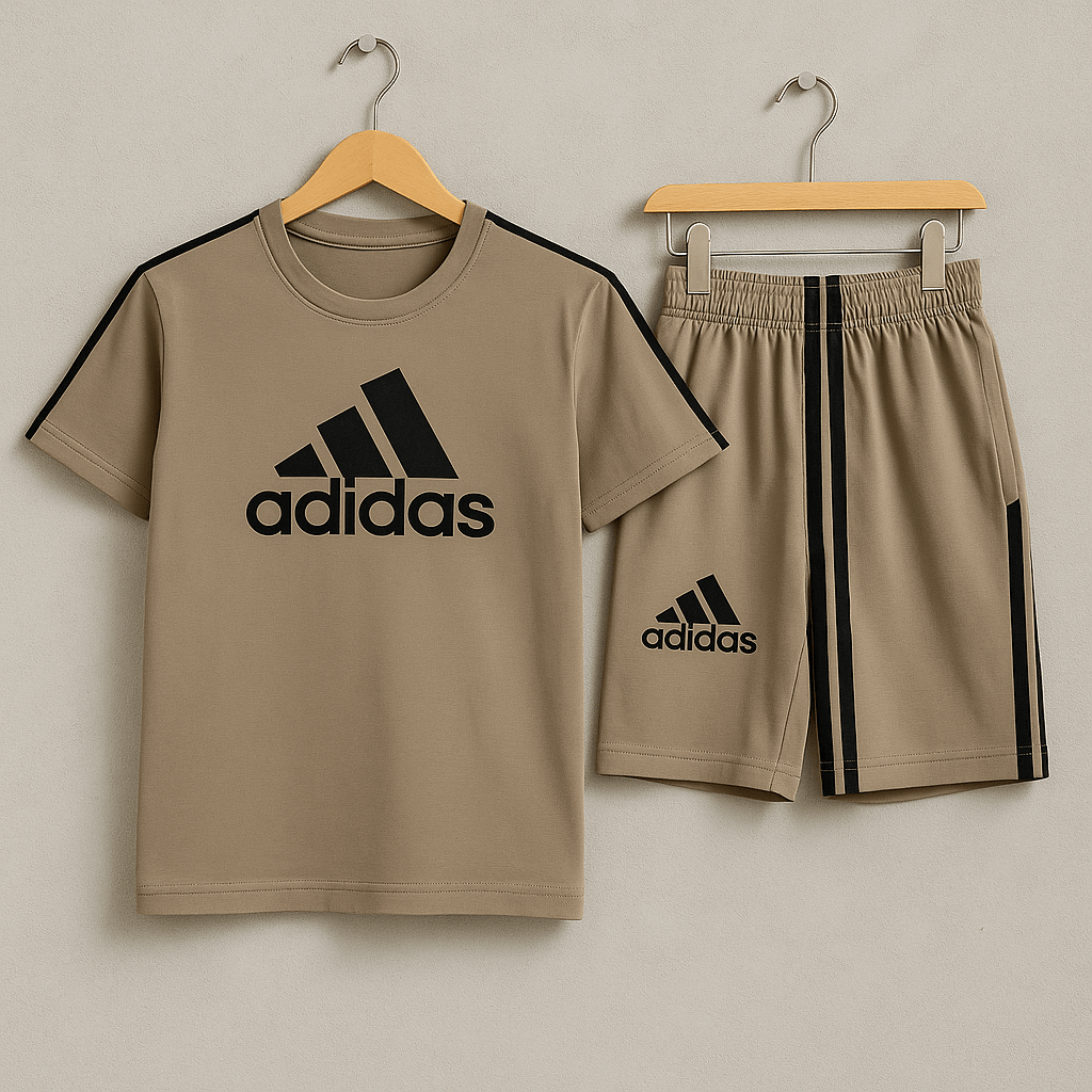 Style Brown Summer Set for Boys - Weariums