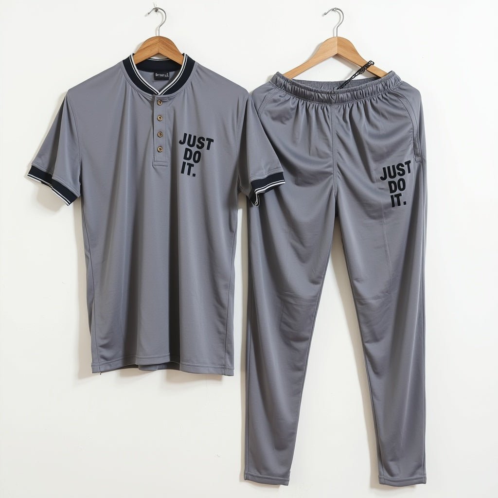 Grey Tracksuit for Men - Weariums